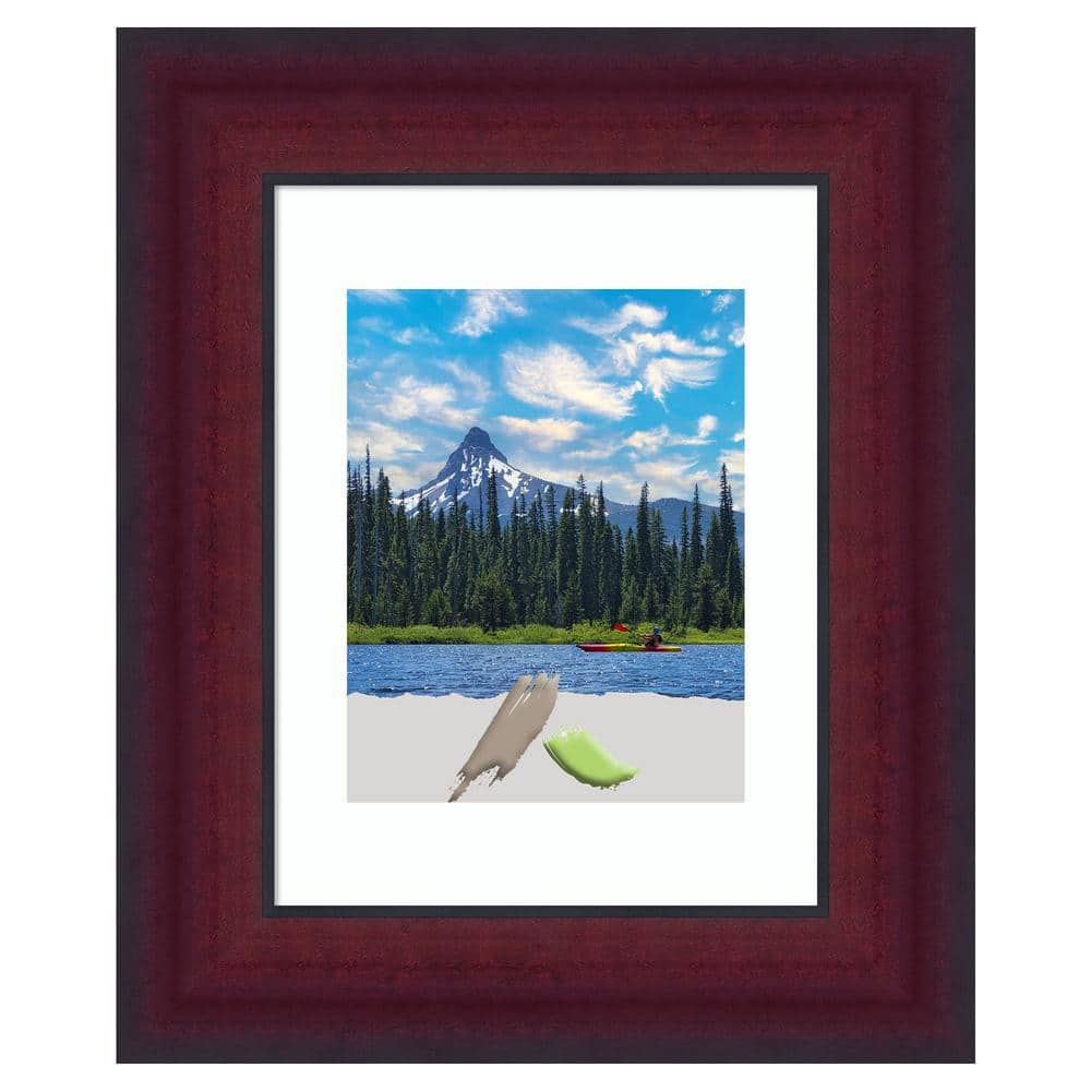 Canterbury Cherry Wood Picture Frame with Black Inner Edge