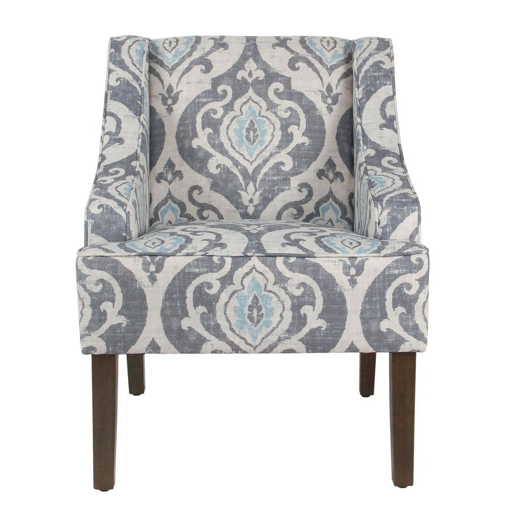 grey accent chair