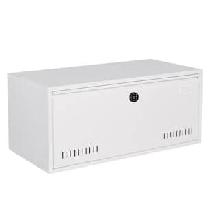 Modern Electronic Digital Lateral White File Cabinet with Hanging Rod for letter