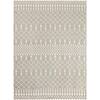 Nourison Astra Machine Washable Sage 4 ft. x 6 ft. Moroccan Transitional Area Rug 988706