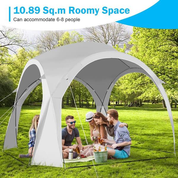 ATENGNES 11 ft. x 11 ft. Outdoor Patio Sun Shade Shelter Pop