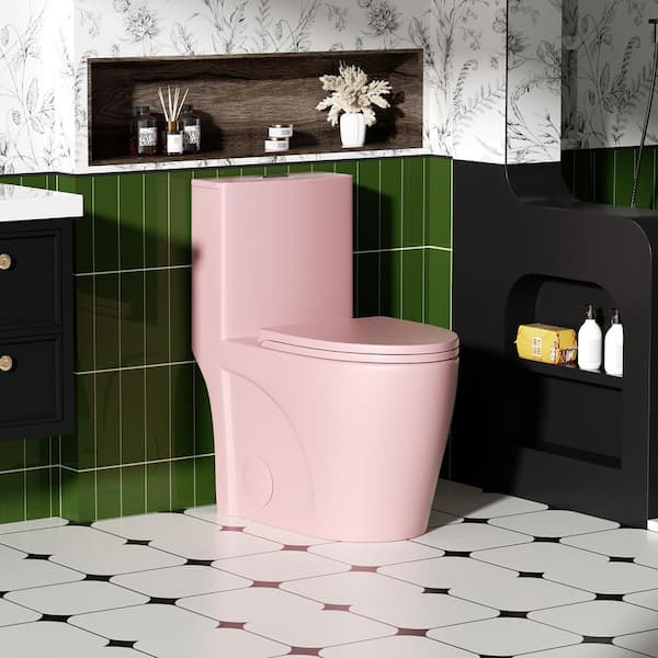 EEN ANDRO TAKIANG INC Dual Flush 1-Piece Toilet 1.1/1.6 GPF