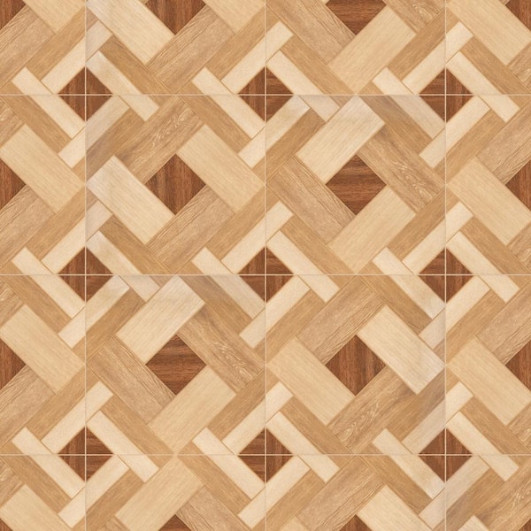 Merola Tile Huelva Caramelo 17-3/4 in. x 17-3/4 in. Ceramic Floor and Wall Tile (22.2 sq. ft./Case)