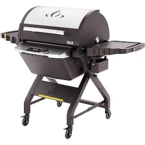 Prime 1100 Outdoor Pellet Grill and Smoker in Black