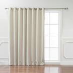 Biscuit Grommet Blackout Curtain - 100 in. W x 84 in. L
