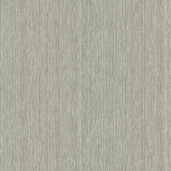 Brewster Linus Pewter Fine String Vinyl Peelable Roll Wallpaper (Covers ...