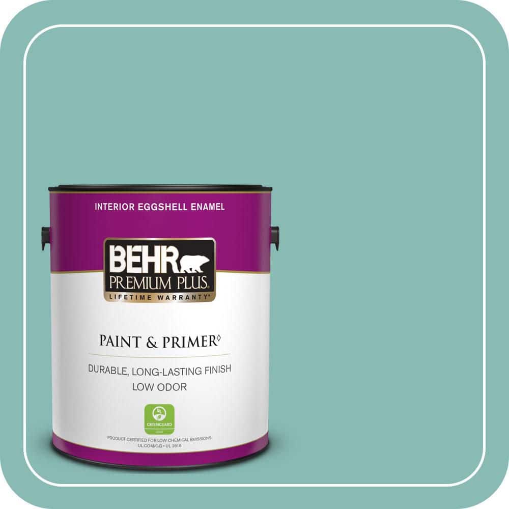 1 gal. #T14-1 Ocean Liner Eggshell Enamel Low Odor Interior Paint & Primer price history on PriceWatchPro