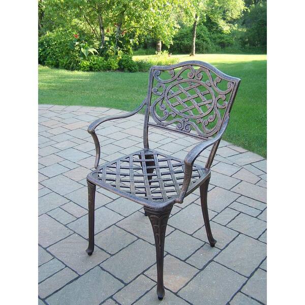 Mississippi Antique Bronze Aluminum, Antique Bronze Dining Chairs