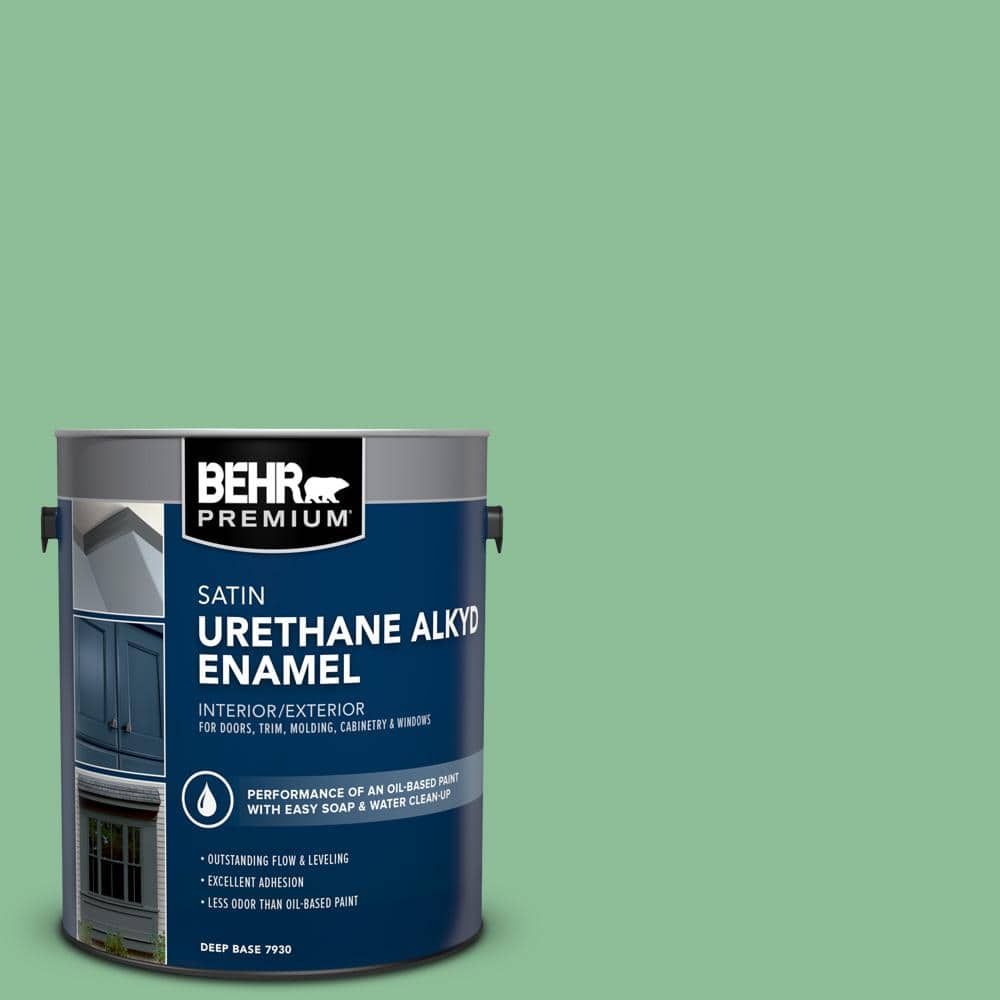 1 gal. #M410-4 Garden Swing Urethane Alkyd Satin Enamel Interior/Exterior Paint price history on PriceWatchPro