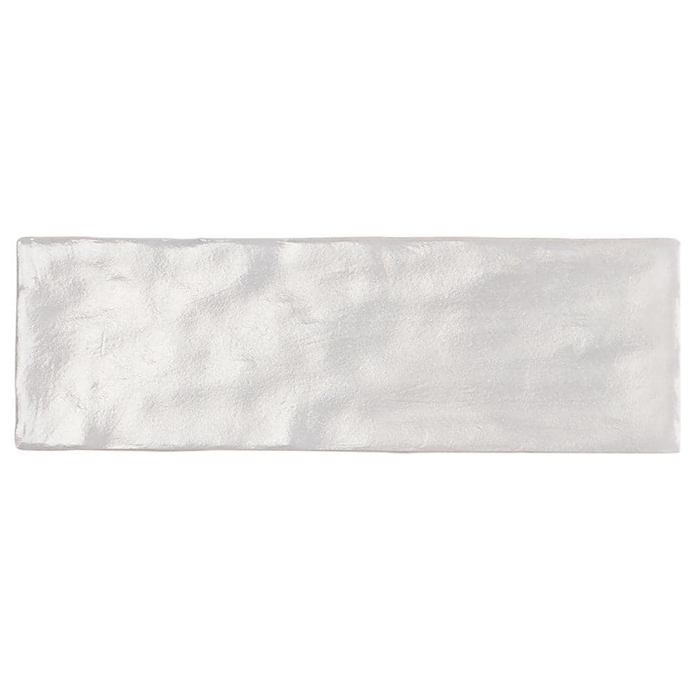 Amagansett Fog Gray 3 in. x 0.35 in. Mixed Finish Ceramic Wall Tile Sample price history on PriceWatchPro