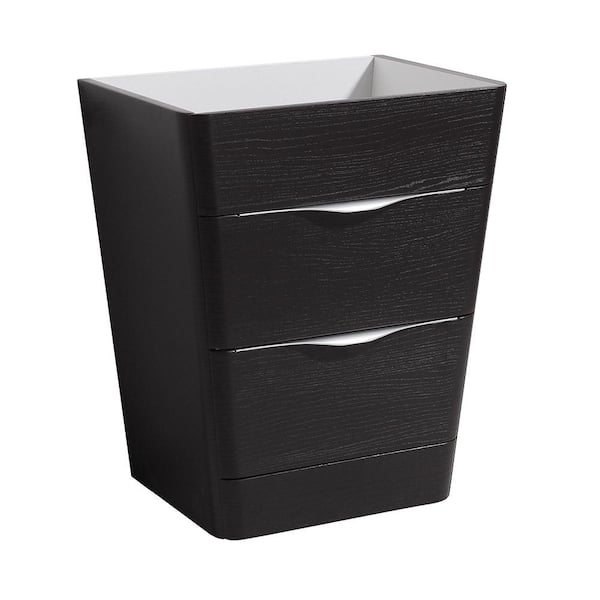 Fresca Milano 26 in. Modern Bathroom Vanity Cabinet Only in Chestnut