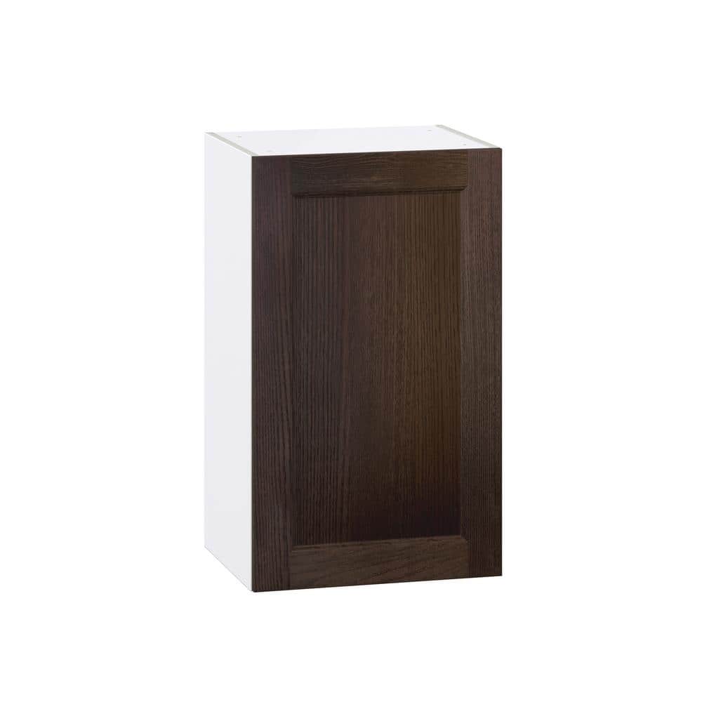 Georgetown 18 in. W x 14 in. D x 30 in. H Assembled Wall Kitchen Cabinet in Chestnut price history on PriceWatchPro