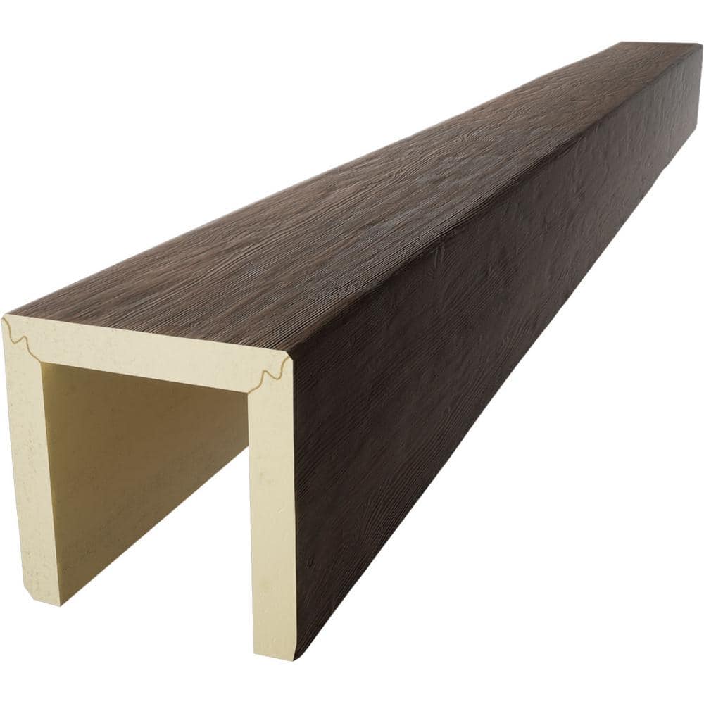 Premium Aged 8' Rough Sawn Faux Wood Ceiling Beam