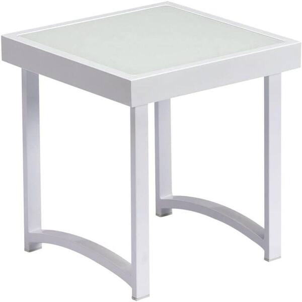cenadinz Aluminum Outdoor Side Table