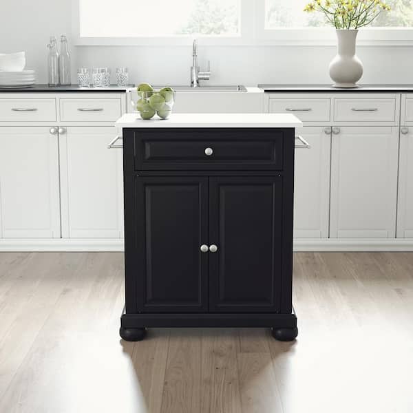 Crosley Furniture Alexandria Black Portable Kitchen Island With Granite Top Kf30020abk Crosley Furniture Alexandria Black, Jcp Kitchen Island