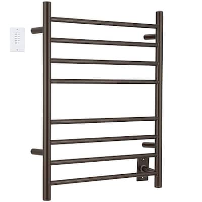 hardwired towel warmer with timer