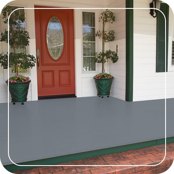 1 gal. #BXC-88 Cool December Gloss Enamel Interior/Exterior Porch and Patio Floor Paint