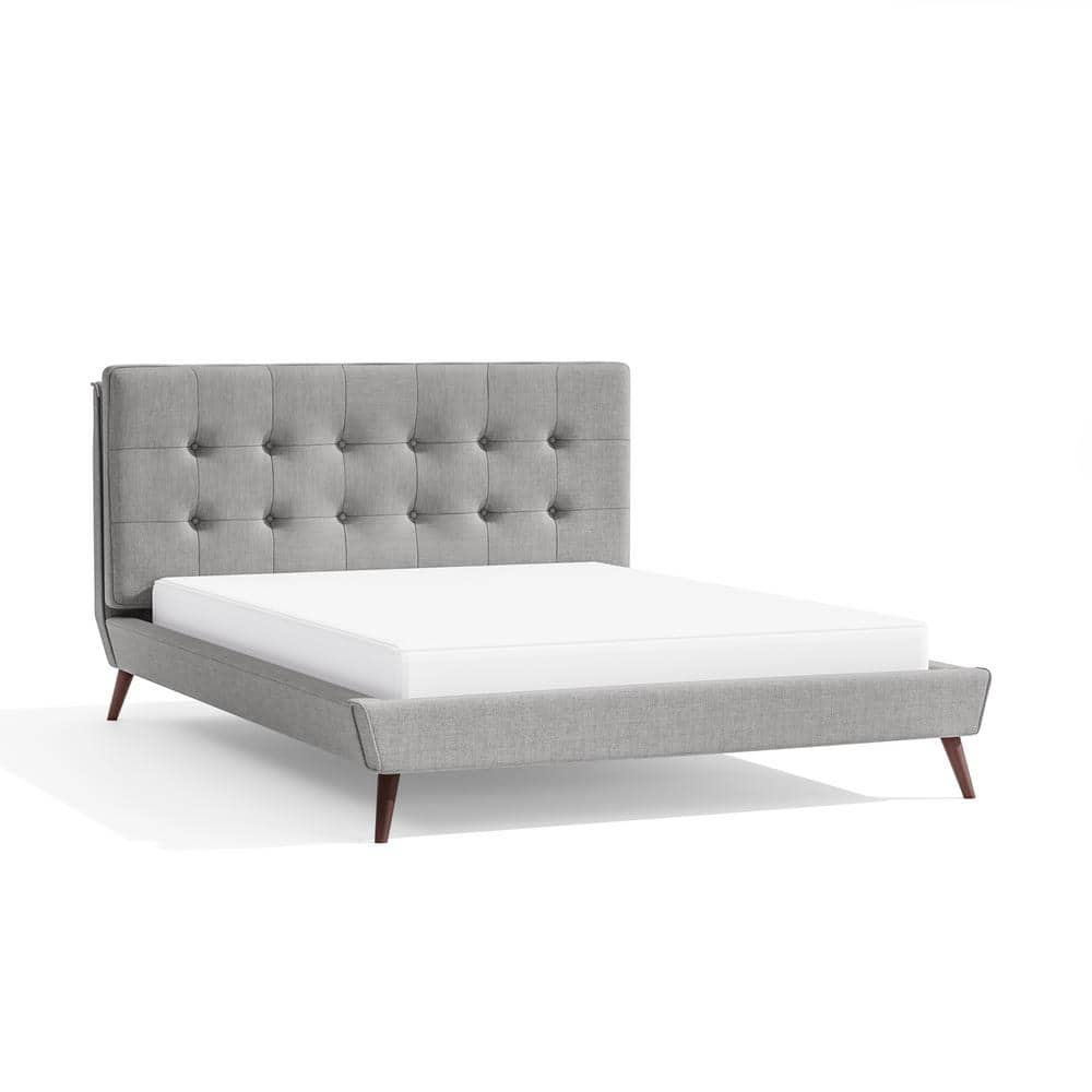 Clearance Eva Grey Queen Size Bed – Affordable Furniture Source