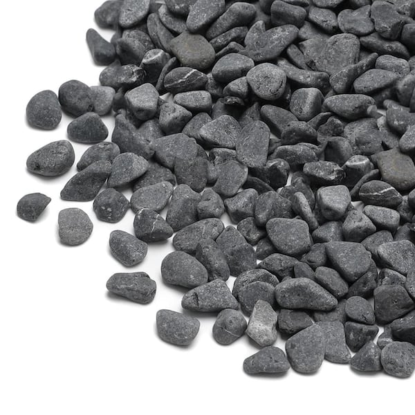 1/5 in. 10 lb. Decorative Pebbles Matte Natural Gray Stone Gravel