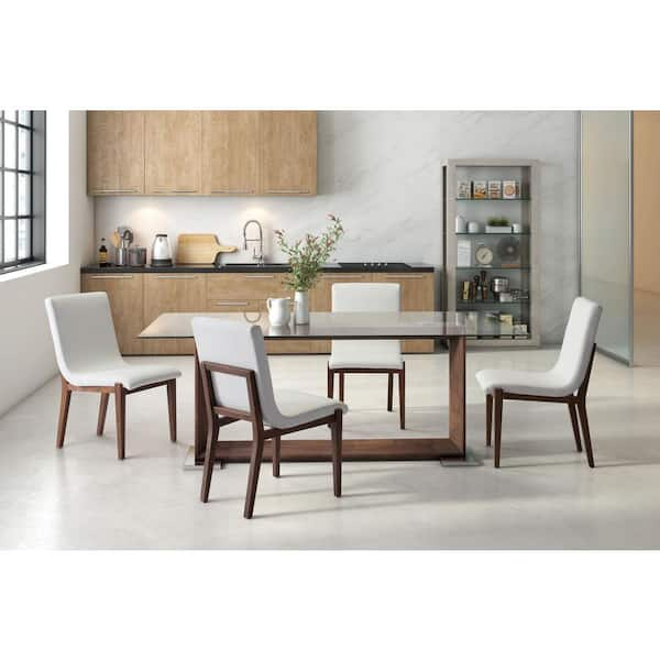 ZUO Hamilton White Dining Chair (Set of 2)