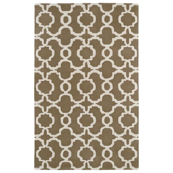 Kaleen Revolution Light Brown 10 ft. x 13 ft. Area Rug