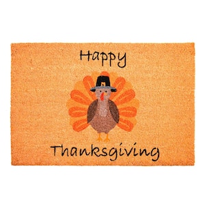 Happy Thanksgiving Doormat 24" x 36"