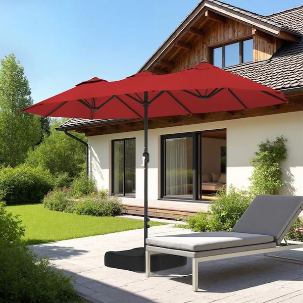 east end patio umbrella 93307 Best Choice Products Tan 7.5 ft. Outdoor Market Patio Umbrella with Crank  and Tilt SKY5698