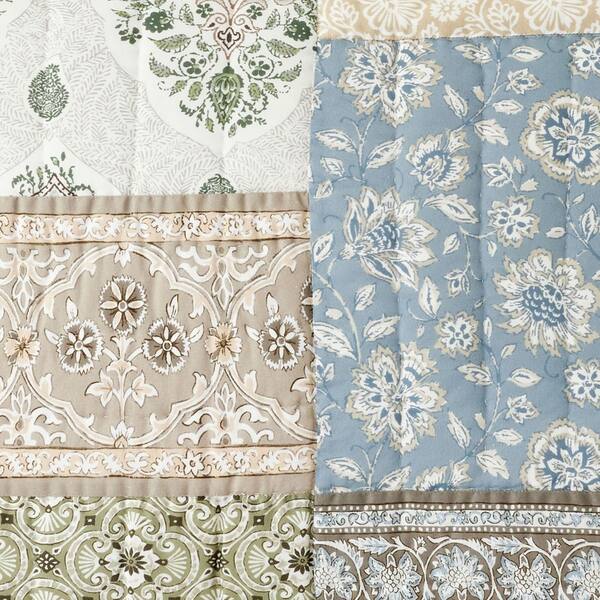 The Company Store Company Cotton Odesa Patchwork Multi Cotton Full