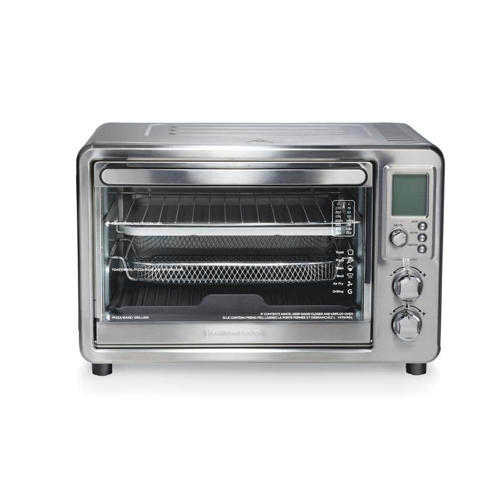 Sure-Crisp 1700-Watts 6-Slice Stainless Steel Air Fry Oven with Grill