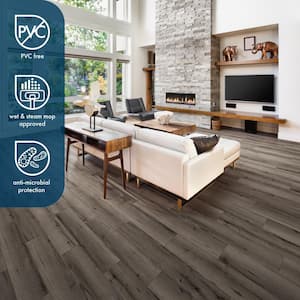 Atkins Ridge Oak 9.5 in. W x 50.6 in. L Waterproof Hybrid Resilient Flooring (26.7 sq. ft./case)