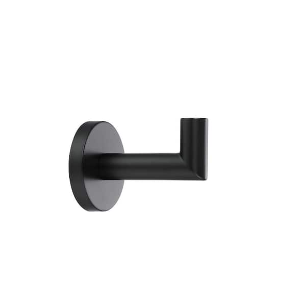 Arcadia J-Hook/Robe Hook 2 in. Matte Black