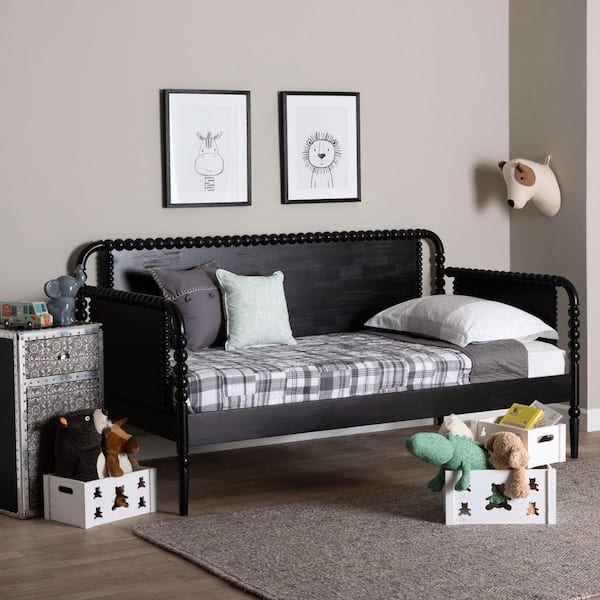 Lucera Black Twin Daybed