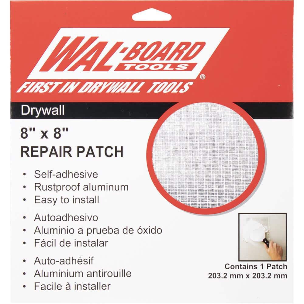 6 Pack 4 Inch Drywall Repair Kit Dry Wall Patch Kits, High Strength Wall  Patch Repair Kit, Aluminum Wall Patch Kit, Drywall Patch Spackle Wall  Repair