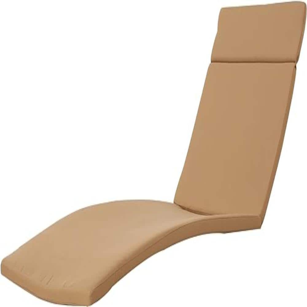 "2-Pack Caramel Water-Resistant Chaise Cushions – 79.25""L, Ties, Polyester" price history on PriceWatchPro