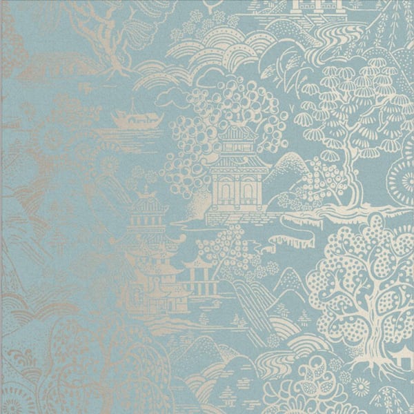 Basuto Duck Egg Blue Wallpaper