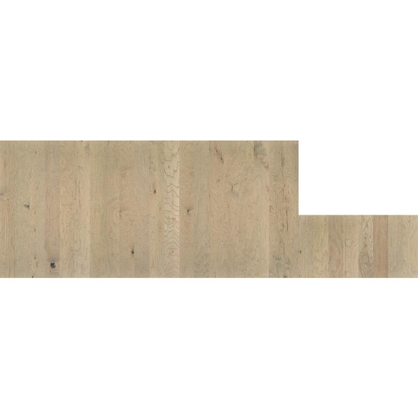 Shaw Hampshire Sandbar Hickory 3/8 in. T X 6.3 in. W Tongue and Groove Engineered Hardwood Flooring (30.48 sq.ft./case)