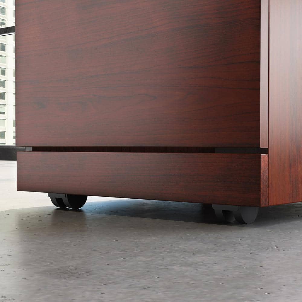Hudson Elm 2-Drawer Lockable Mobile File Cabinet