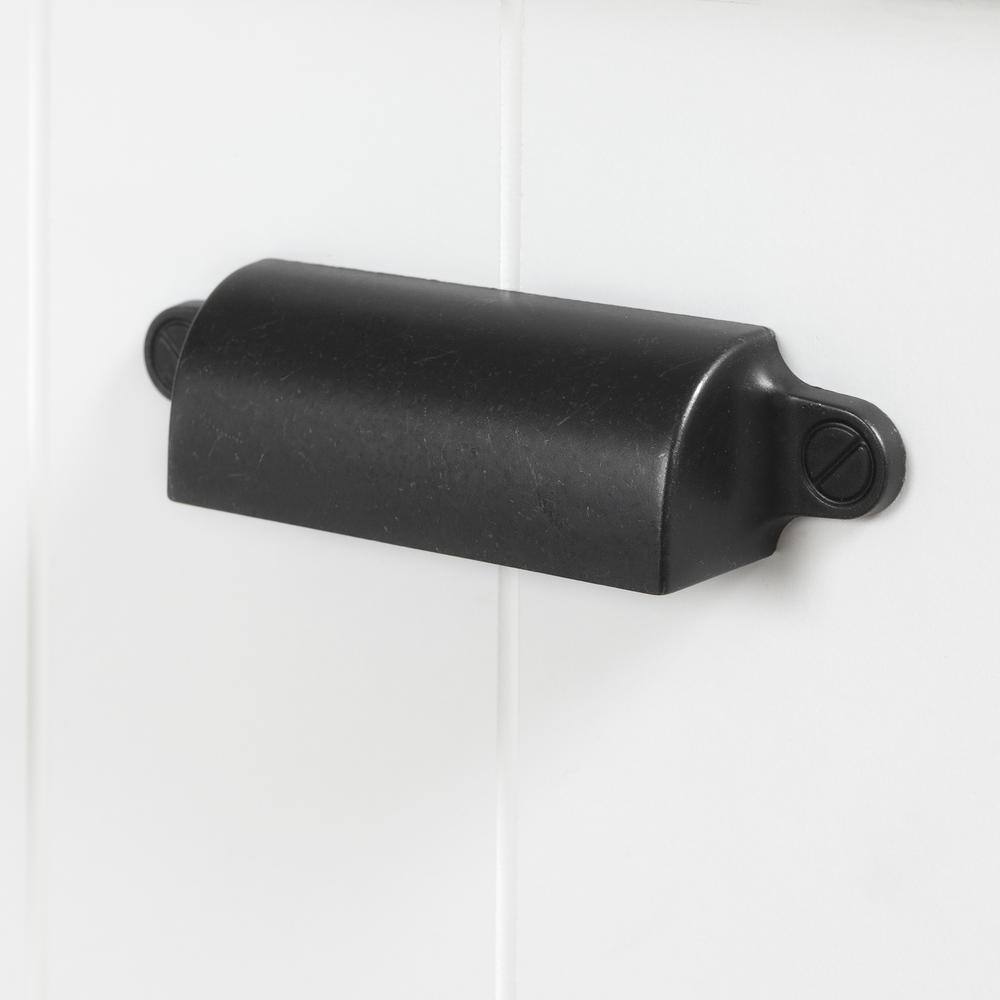 Pure White Sewing Craft Table with Storage and Drawers