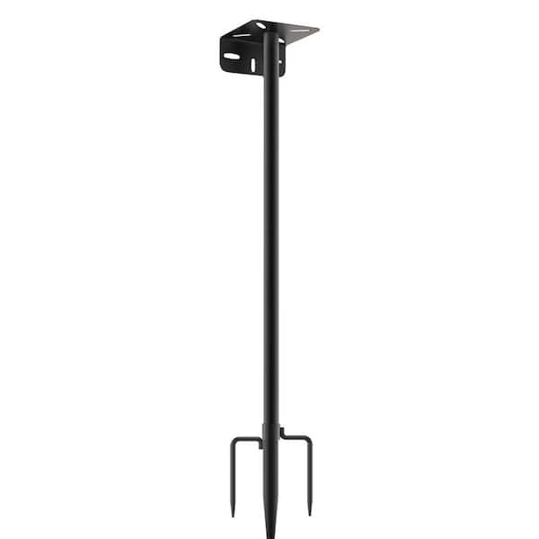 Adjustable Bird Feeder Birdhouse Pole Heavy-Duty Rustproof Design for Outdoor Decor and Birdwatching Experience