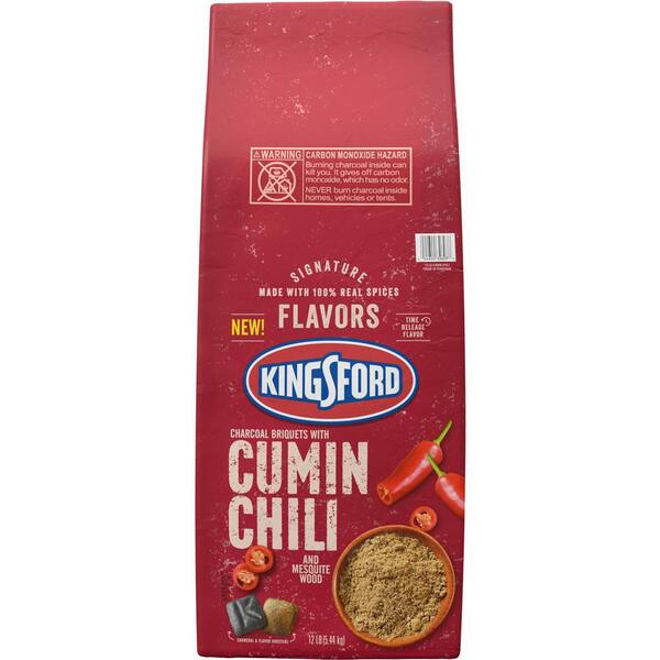 Kingsford 12 lbs. BBQ Smoker Charcoal Briquettes with Chili