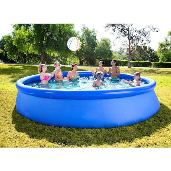 6FT Round Swimming Pool Cover for Garden Outdoor Paddling Family Pools Cover 