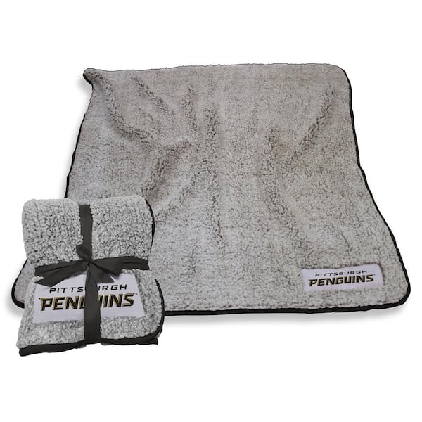 logobrands Pittsburgh Penguins Oatmeal Frosty Fleece Throw
