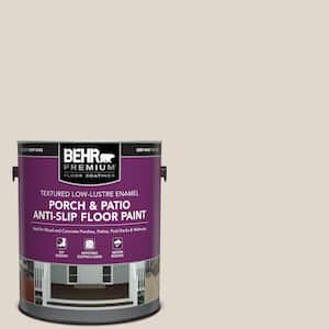 1 gal. #PFC-72 White Cloud Textured Low-Lustre Enamel Interior/Exterior Porch and Patio Anti-Slip Floor Paint