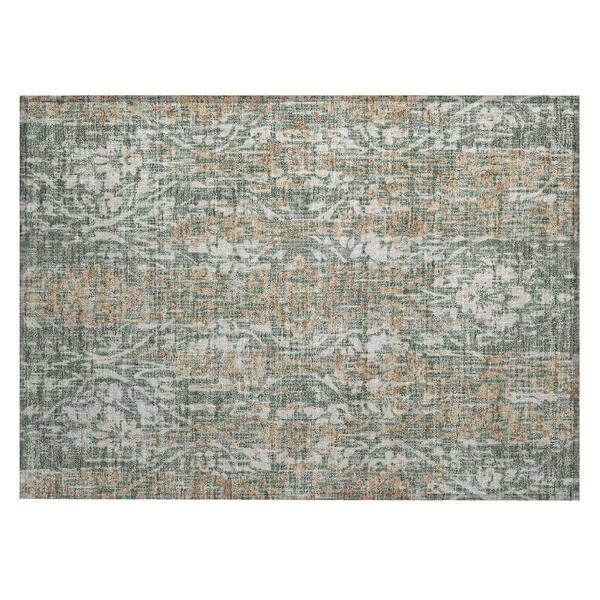 Chantille Machine Washable Indoor/Outdoor Abstract ACN2482 Basil 2 ft. x 3 ft. Accent Rug