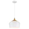 Access Lighting Blend 1-Light White Pendant 52057LEDDLP-WH/WGN - The ...