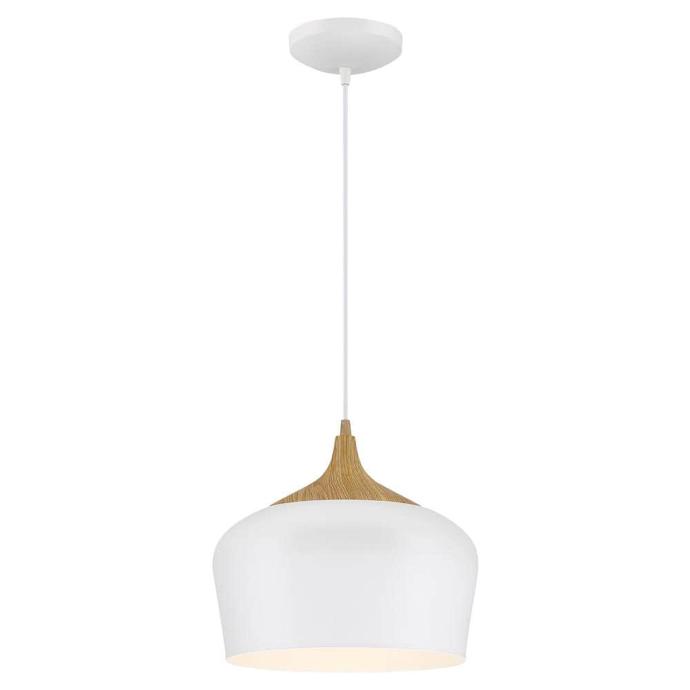 Blend 1-Light White Pendant
