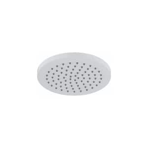 Raindance S 1-Spray Patterns with 1.75 GPM 7 in. Wall Mount Fixed Shower Head in Matte White