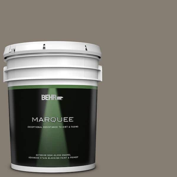 BEHR MARQUEE 5 gal. #PPF-53 Winding Path Semi-Gloss Enamel Exterior Paint & Primer