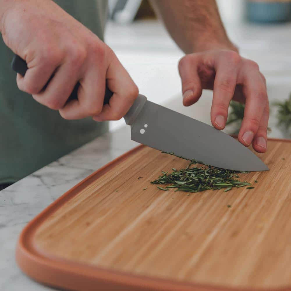 BergHOFF BergHOFF Balance Non-stick Stainless Steel Small Chef's Knife 5.5", Recycled Material