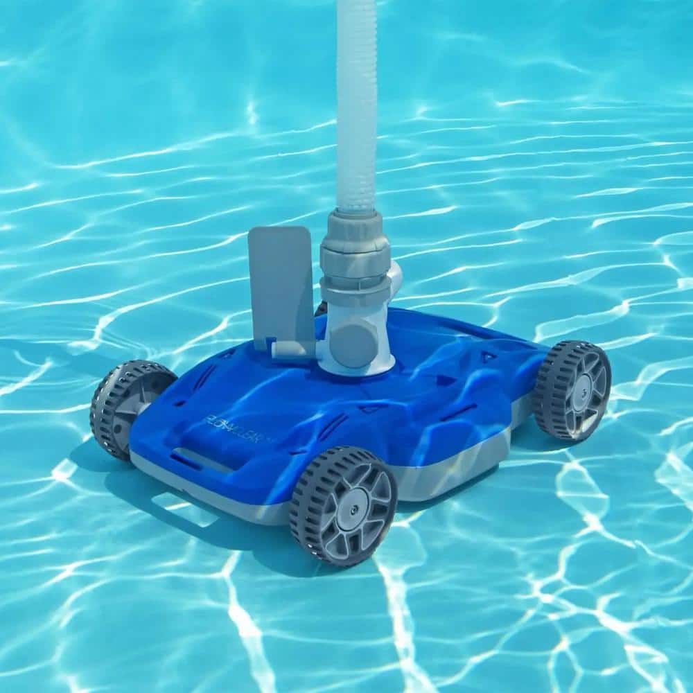 FlowClear AquaDrift Blue Cordless Automatic Pool Vacuum Cleaner
